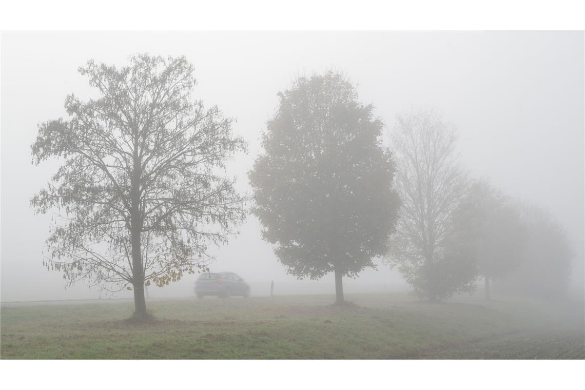 In Baden-Württemberg bleibt es stellenweise neblig (Symbolbild).