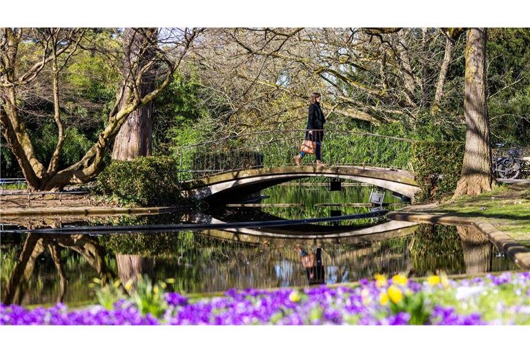 In Baden-Württemberg hält der Frühling Kurs.