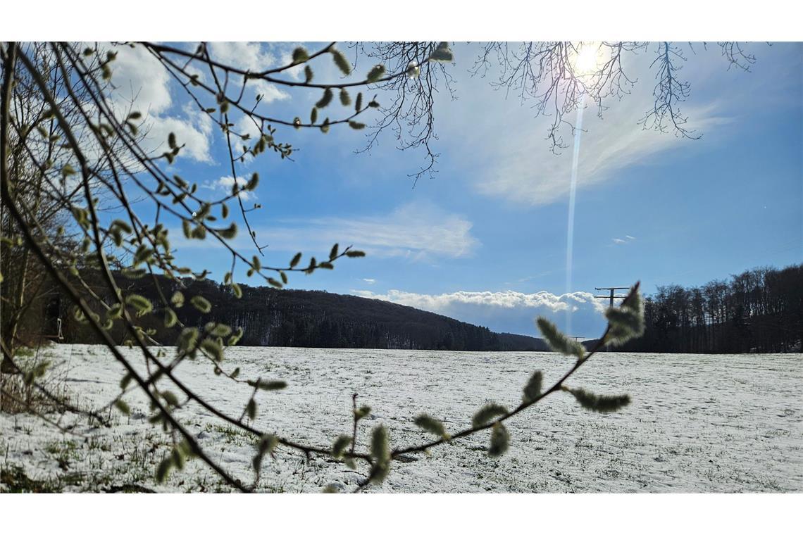 In Baden-Württemberg hat es geschneit.