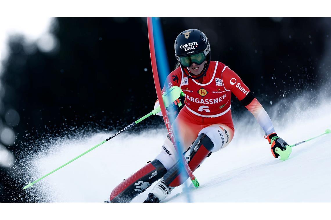 In bestechender Form: Die Schweizerin Camille Rast.