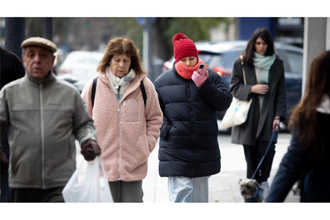 In Buenos Aires wurden die niedrigsten Temperaturen seit über 30 Jahren gemessen.