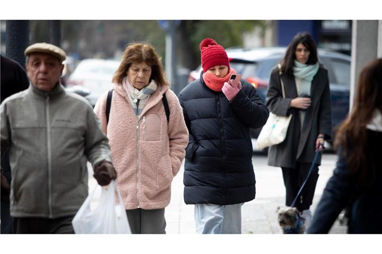 In Buenos Aires wurden die niedrigsten Temperaturen seit über 30 Jahren gemessen.