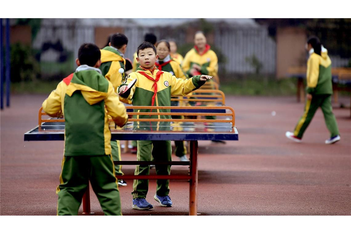 "Pummelchen"-Problem? Chinas Schüler sollen mehr schwitzen In China sollen Kinder mehr Sport in der Schule treiben. (Archivbild)