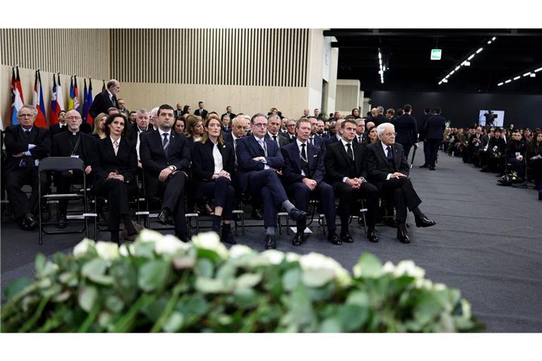 In Crans-Montana wurde der Opfer gedacht.