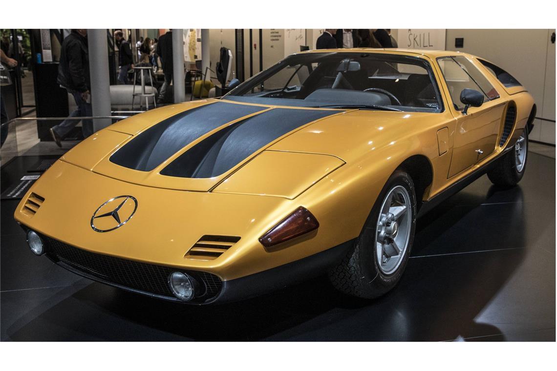 So sieht der elektrische Mercedes-AMG GT XX aus In den 1960er und 1970er Jahren wurde die experimentelle C111-Serie zum Testen neuer Wankel- und Turbodieselmotoren verwendet.