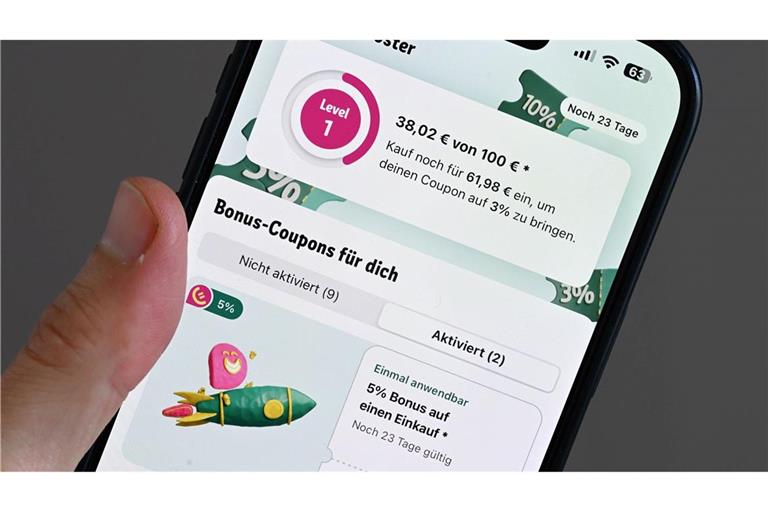 In den Apps von Rewe und Penny wurden die Schwellenwerte für Rabatte angepasst.