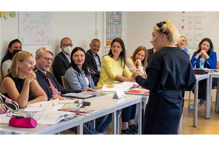 In den ersten Monaten nach Kriegsbeginn war die Solidarität mit Geflüchteten aus der Ukraine groß. Viele von ihnen haben seither Integrationskurse absolviert - vor allem, um Deutsch zu lernen. (Archivfoto)