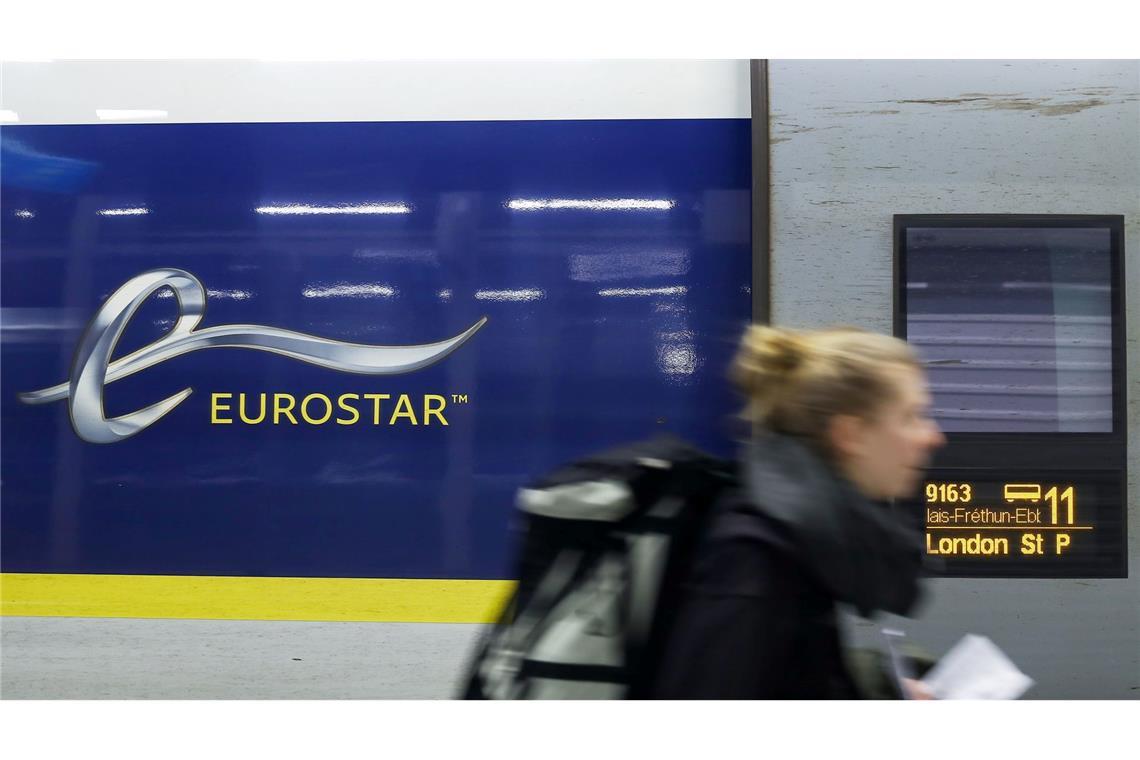 Mit dem Zug ins Ausland - Wie grenzenlos ist das Bahnfahren? In den frühen 2030ern sollen die Eurostar-Züge von Frankfurt nach London durchfahren - Fahrzeit fünf Stunden. (Archivbild)