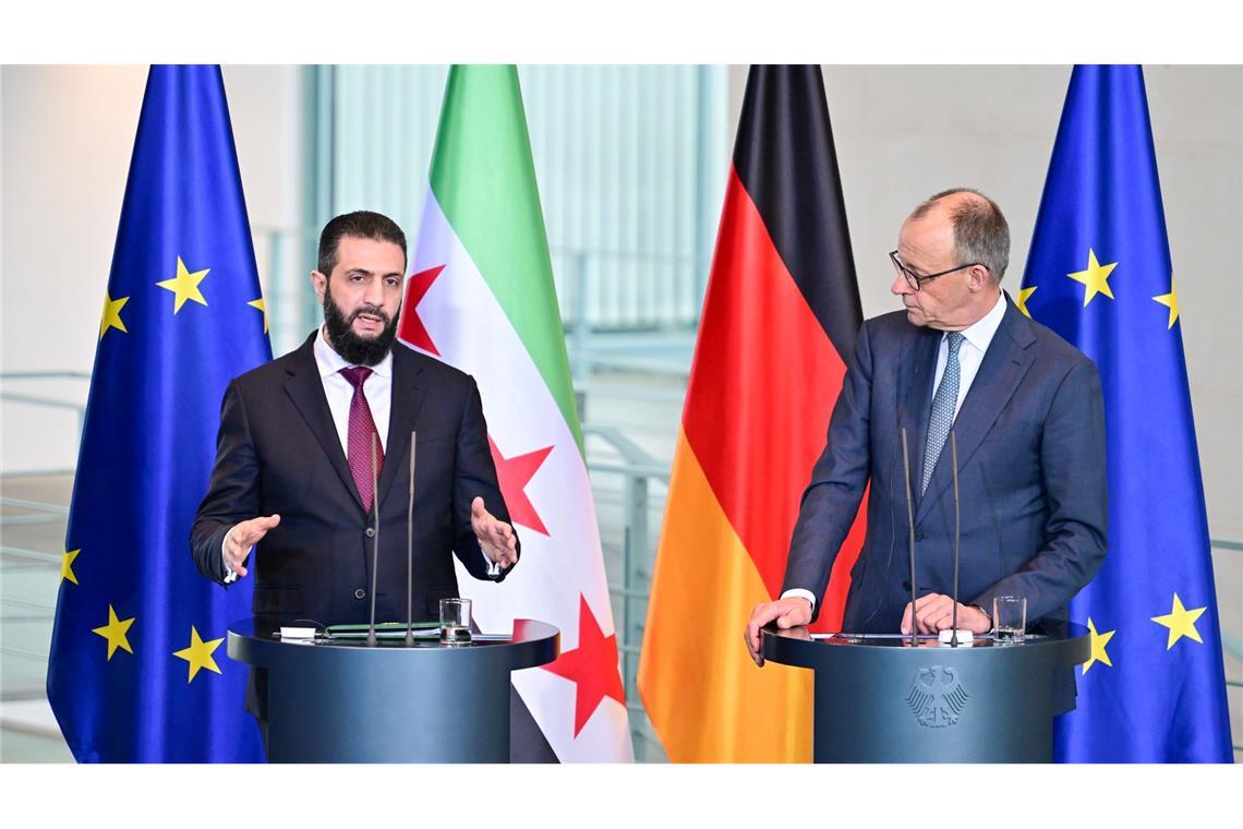 In den nächsten drei Jahren sollten 80 Prozent der mehr als 900.000 Syrer in Deutschland in ihr Heimatland zurückkehren, so der Kanzler.