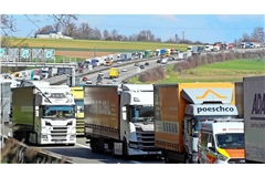 In den Pfingstferien wird auch am Engelbergtunnel wieder Stau erwartet.