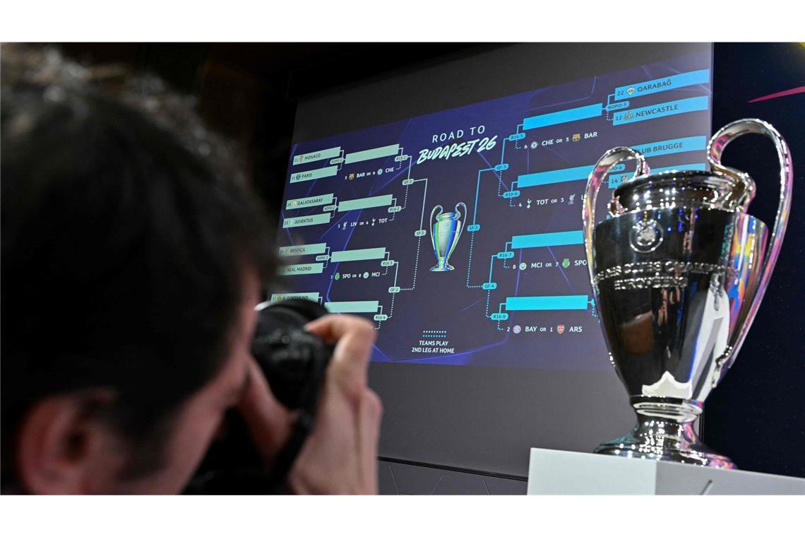 In den Playoffs der Champions League kommt es zu keinem deutschen Duell.