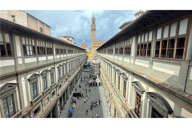 In den Uffizien ist die Sorge vor einem Einbruch wie im Louvre jetzt groß. (Archivbild)