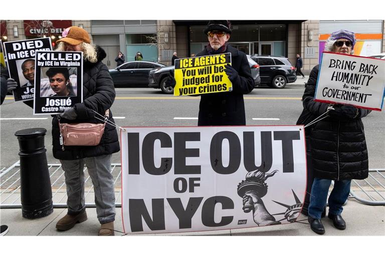 In den USA gab es in den vergangenen Monaten  landesweit Proteste gegen die Einwanderungsbehörde  ICE.