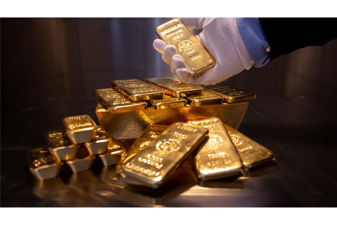 In den USA ist die Nachfrage nach Gold aus der Schweiz rasant gestiegen. (Archivbild)