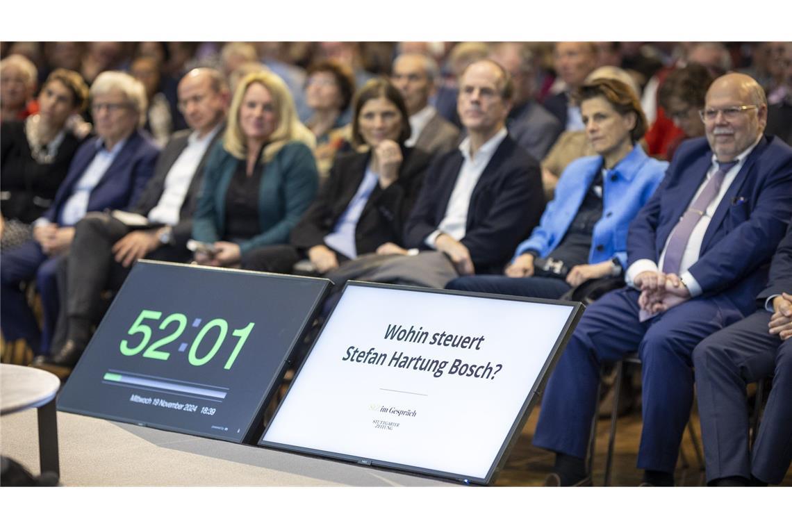 Stefan Hartung überzeugt – das sagen unsere Leser zu seinem Auftritt In den vergangenen Monaten hatte Bosch allein in der Kraftfahrzeugsparte den Abbau von 3200 Arbeitsplätzen angekündigt.
