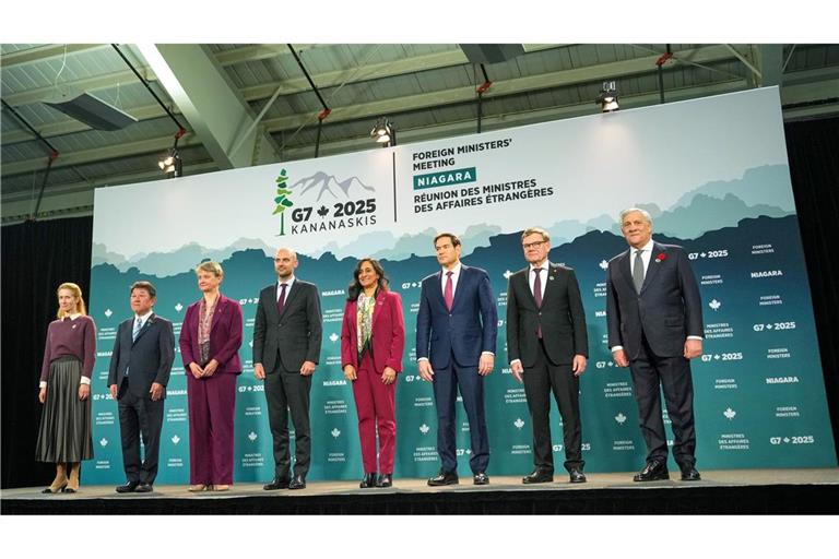 In der Abschlusserklärung zum G7-Außenministertreffen in Kanada wird China für seine Unterstützung Russlands kritisiert.