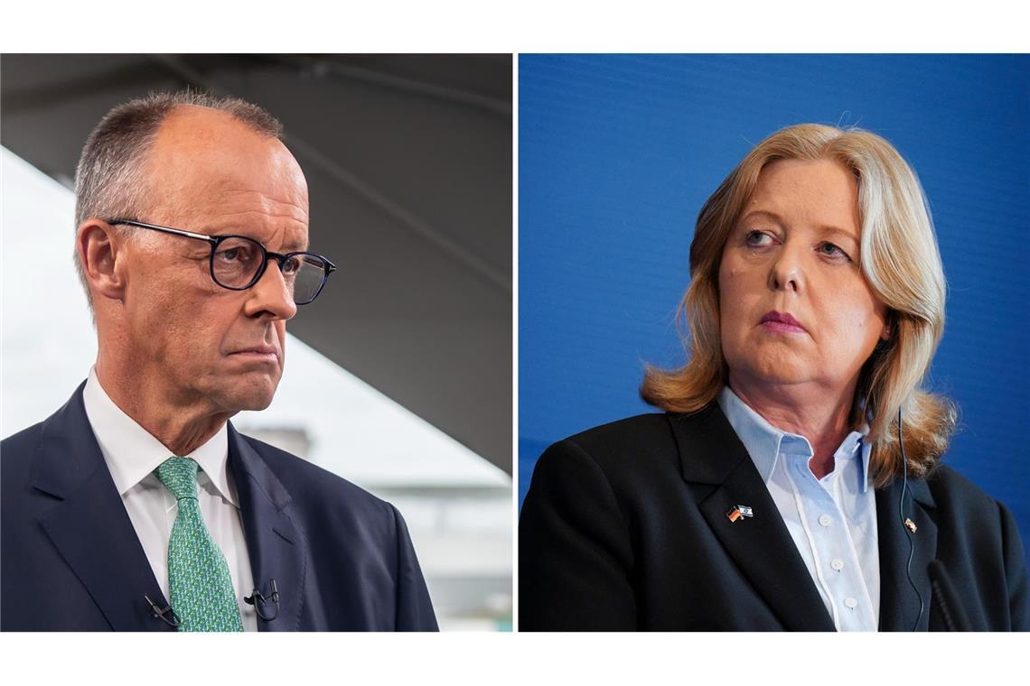 Bundesregierung sieht keine übermäßigen Konflikte In der Debatte über die Milliardenausgaben fürs Soziale haben der Kanzler und seine Sozialministerin ihre Differenzen öffentlich gemacht. (Archivbilder)