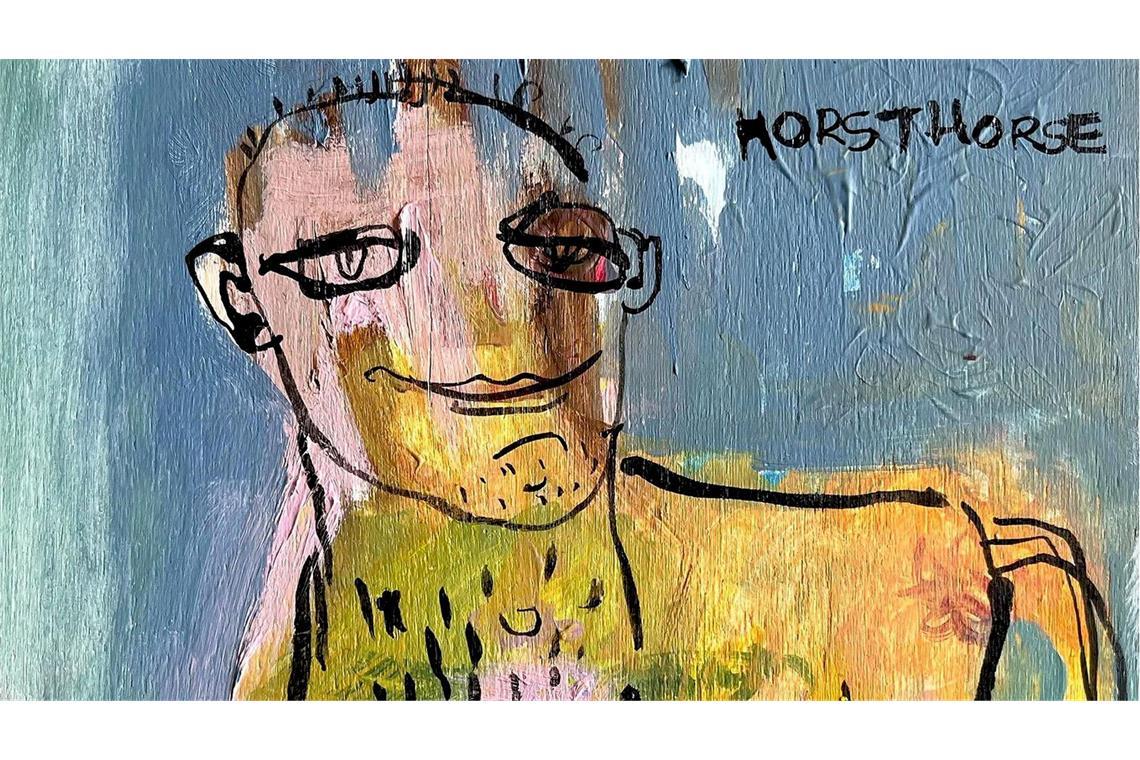 „Das Dillmann“ ist Stuttgarts größte Pop-up-Galerie In der Dillman-Aula: Tina Müllers „Horsthorse“
