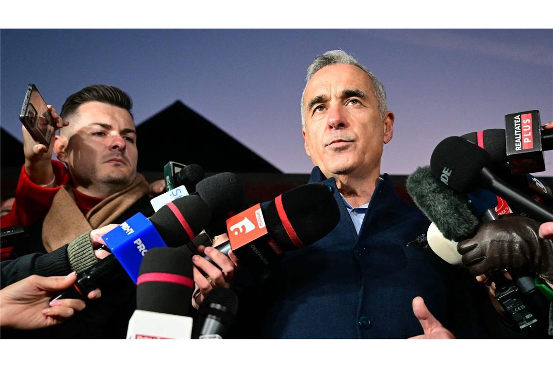 Extremist Georgescu darf nicht erneut kandidieren In der ersten Runde der Präsidentenwahl vom 24. November 2024 war Georgescu auf Platz eins gekommen. (Archivbild)