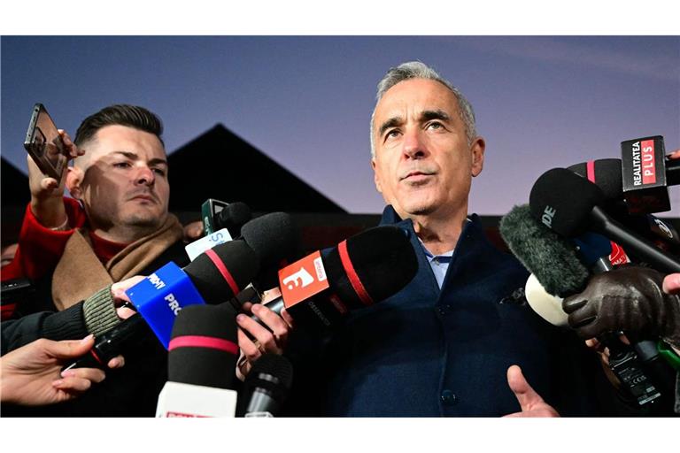 In der ersten Runde der Präsidentenwahl vom 24. November 2024 war Georgescu auf Platz eins gekommen. (Archivbild)