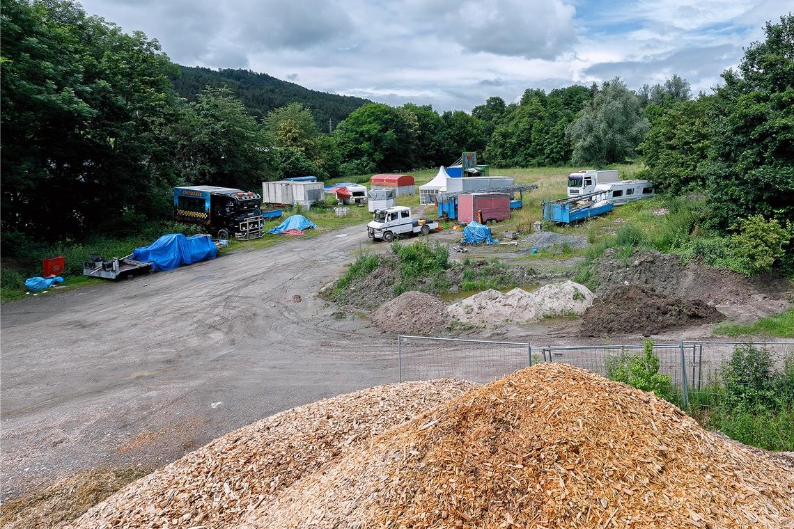 In der Froschgrube soll eine 8000 bis 10000 Quadratmeter große Freiflächensolaranlage entstehen. Auch der Hackschnitzellagerplatz soll erweitert werden.Foto: J. Fiedler