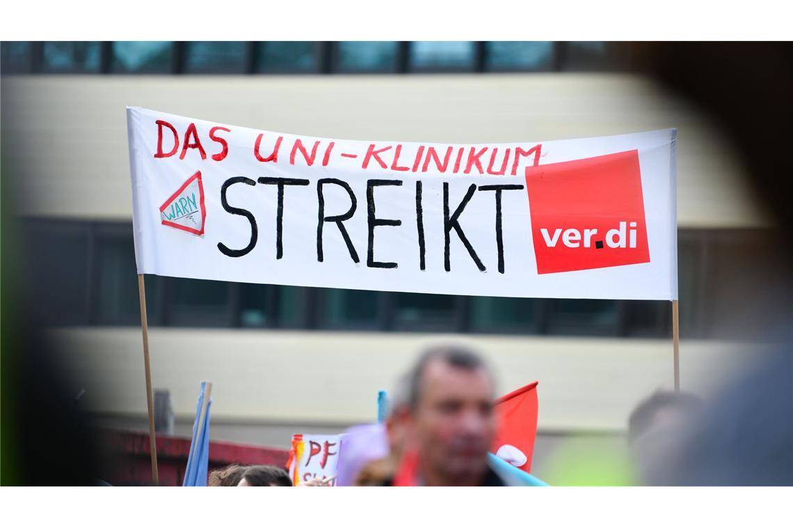 In der kommenden Woche wird an Unikliniken gestreikt. (Archivbild)