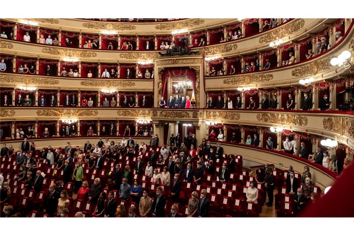 Dresscode oder Schlabberlook fürs Opernhaus? In der Mailänder Scala gelten Kleidervorschriften. (Archivbild)