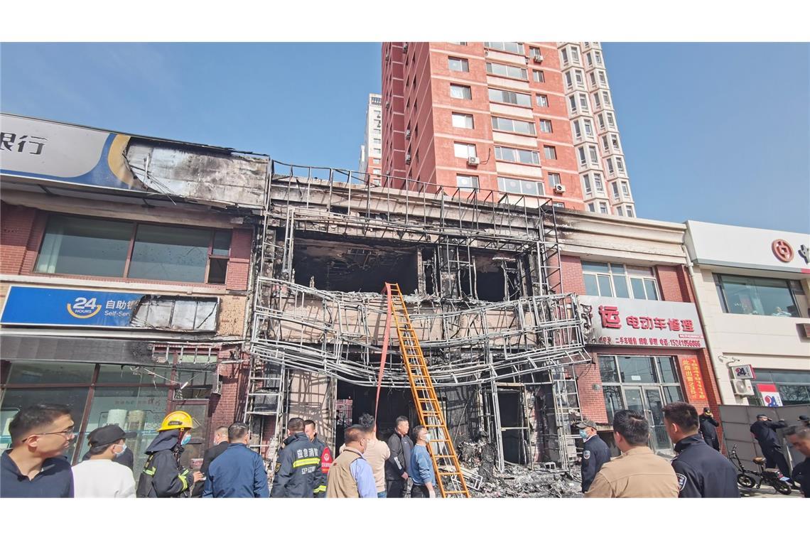 In der nordostchinesischen Stadt Liaoyang starben 22 Menschen bei einem Restaurantbrand. (Archivbild)