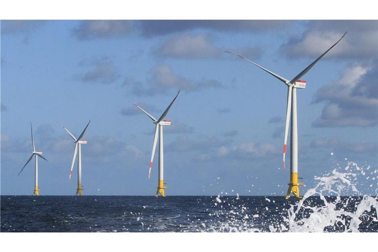 In der Nordsee vor Rügen betreibt EnBW einen Offshore-Windpark.