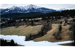 In der Schweiz gibt es teils deutlich weniger Schnee als im 30-jährigen Mittel.