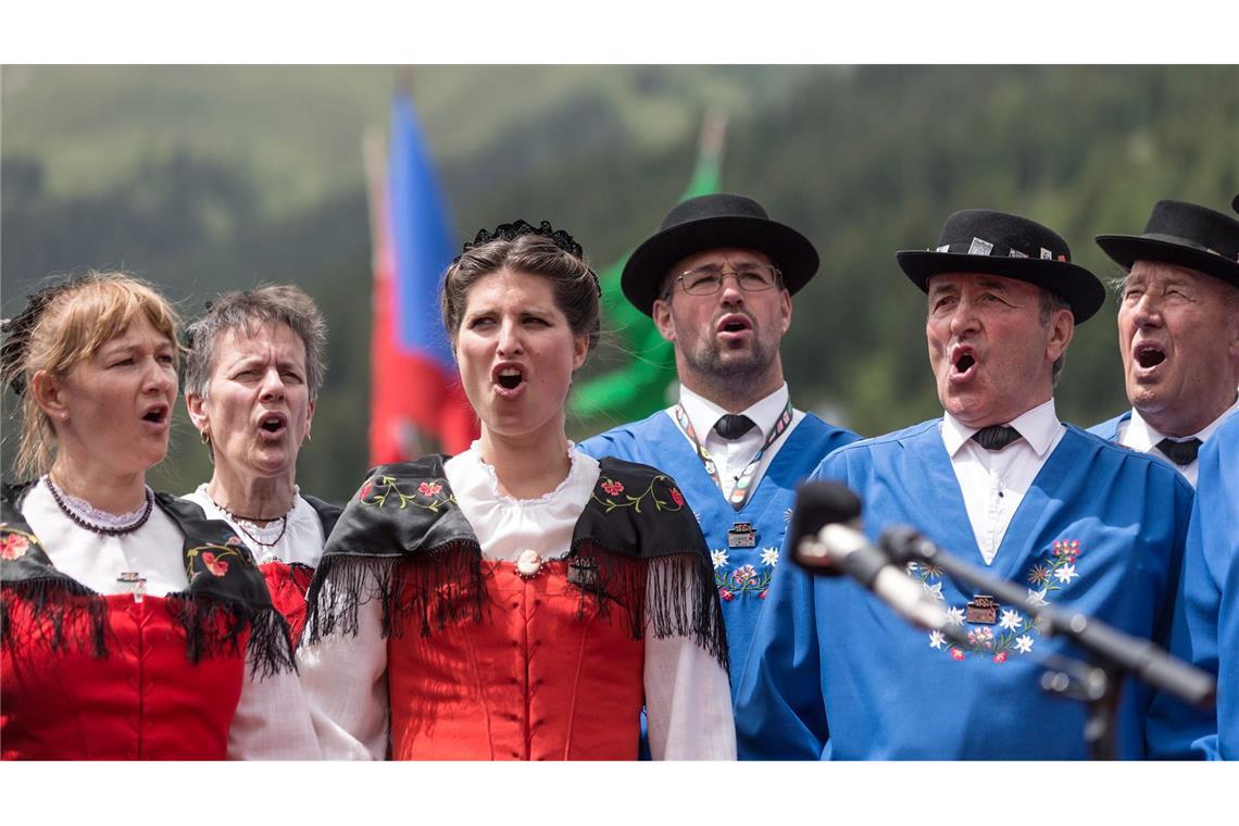 In der Schweiz ist man stolz auf die Kunst des Jodelns. (Archivbild)