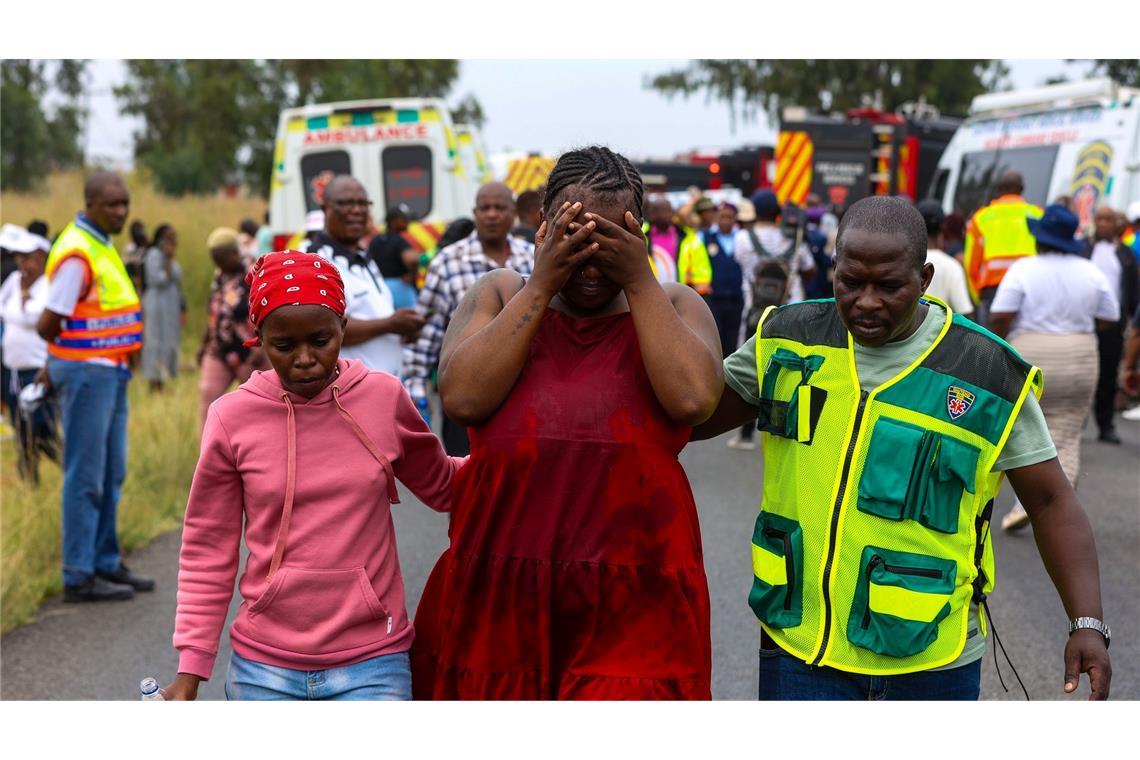 In der südafrikanischen Stadt Vanderbijlpark, in der Nähe von Johannesburg, wurden 13 Kinder bei einem Schulbus-Unfall getötet.