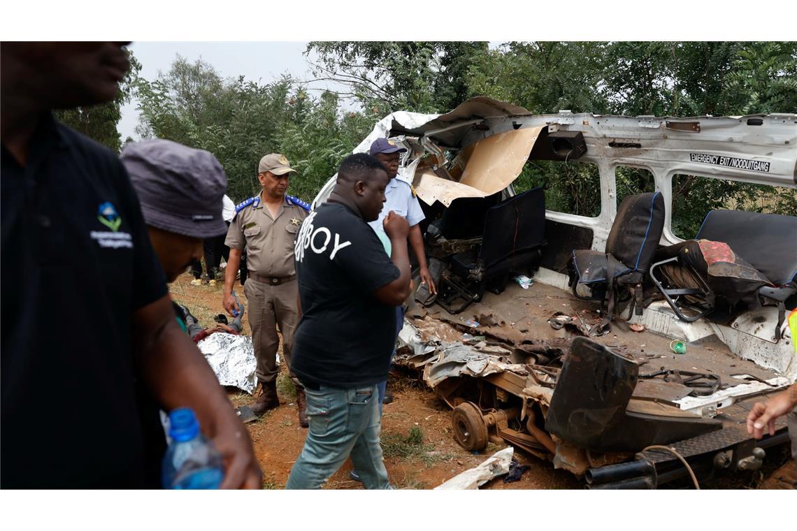 In der südafrikanischen Stadt Vanderbijlpark, in der Nähe von Johannesburg, wurden 13 Kinder bei einem Schulbus-Unfall getötet.