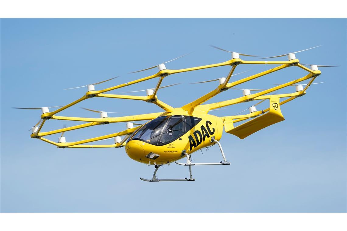 Insolvent, aber zuversichtlich: Volocopter sucht Investoren In Deutschland arbeitet Volocopter mit der ADAC-Luftrettung zusammen. (Archivbild)