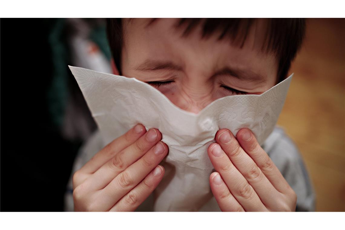 Ungewöhnlich viele Schulkinder sind krank In Deutschland gibt es deutlich mehr Grippefälle – insbesondere bei Kindern (Symbolfoto).