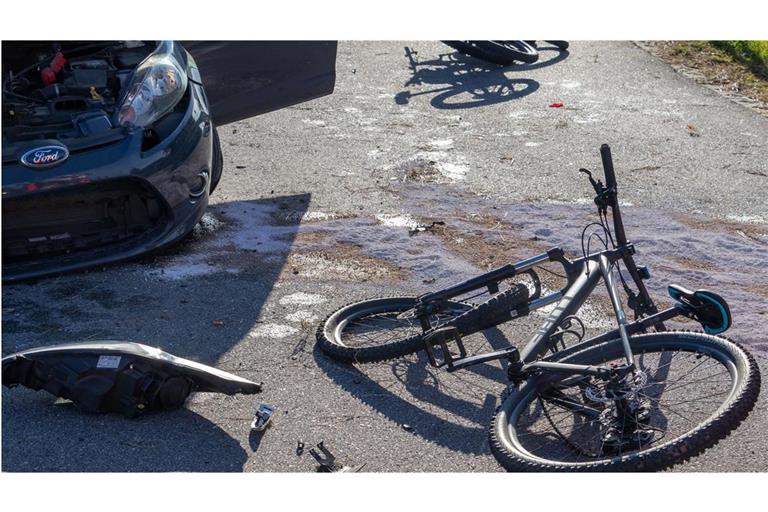 In Deutschland starben im vergangenen Jahr 441 Radfahrer bei einem Unfall. (Symbolbild)