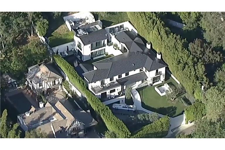 In diesem Haus lebt Sängerin Rihanna.