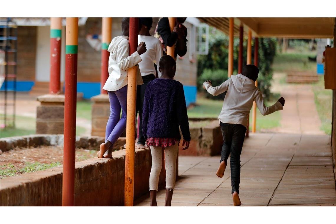 Diskriminierung von HIV-Gefährdeten behindert Aids-Kampf In diesem Waisenhaus in Kenia leben HIV-infizierte Kinder, deren Eltern an der Krankheit gestorben sind.