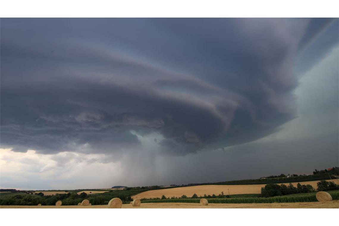 In diesen Regionen drohen schwere Gewitter.