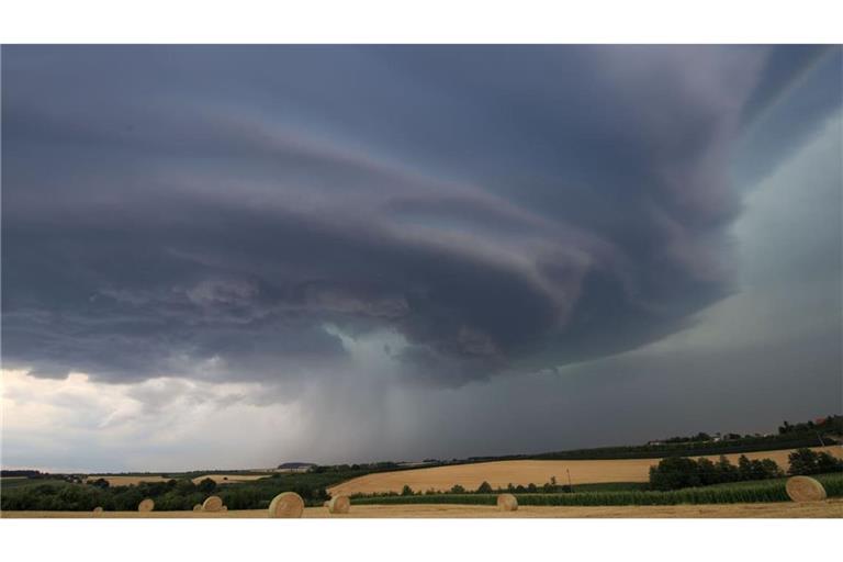 In diesen Regionen drohen schwere Gewitter.