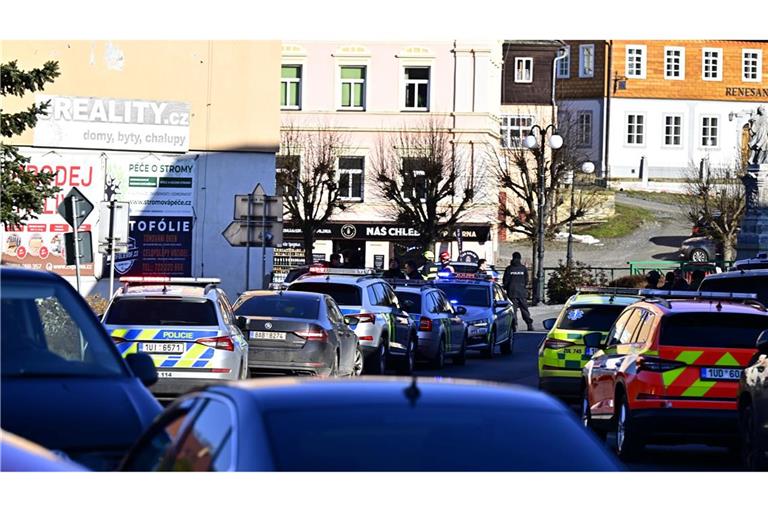 In einem Rathaus in Tschechien sind Schüsse gefallen.