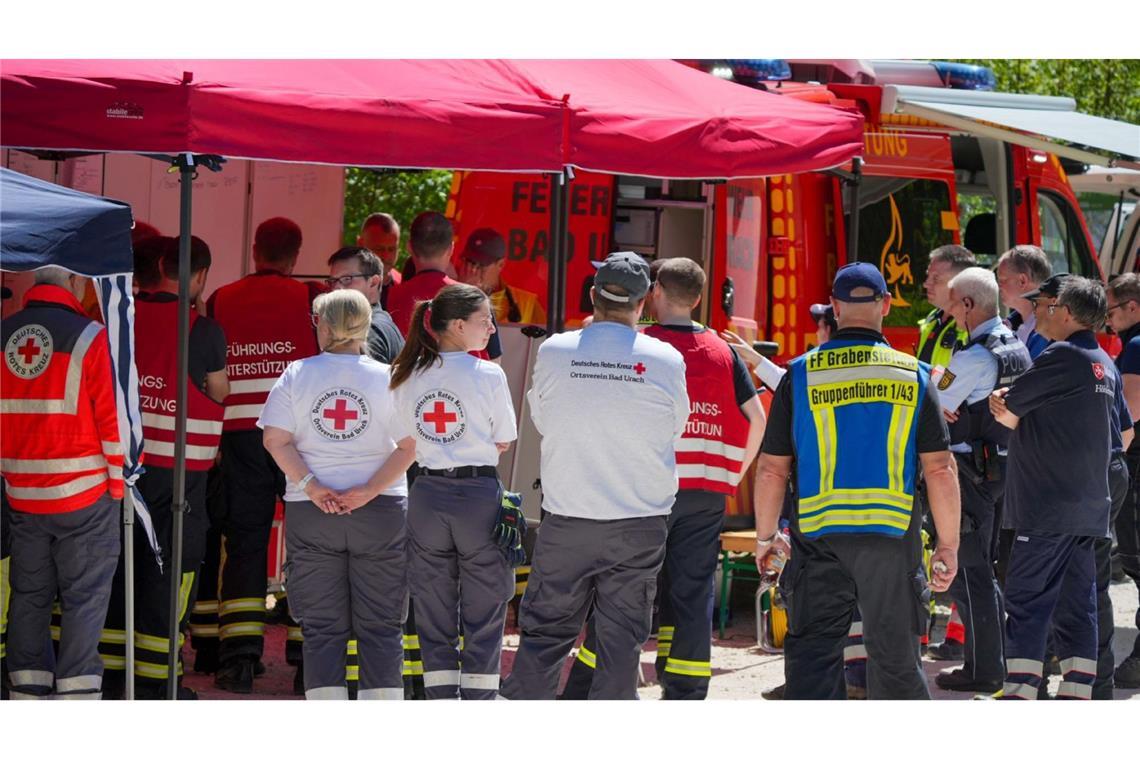 In einer Höhle auf der Schwäbischen Alb ist es zu einem medizinischen Notfall gekommen.