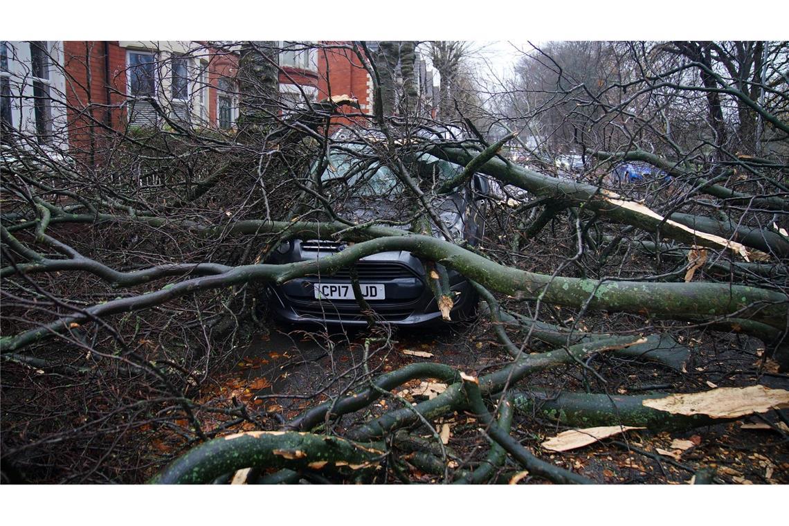 Ein Toter bei Sturm in England - Viele Haushalte ohne Strom In Großbritannien stand vor allem die Stadt Liverpool im Fokus.
