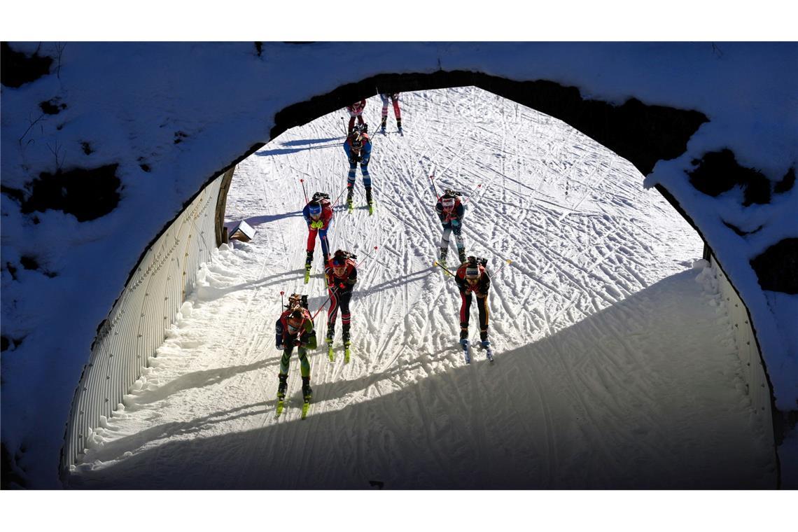 In Hochfilzen fand das zweite Staffelrennen des Olympia-Winters statt.
