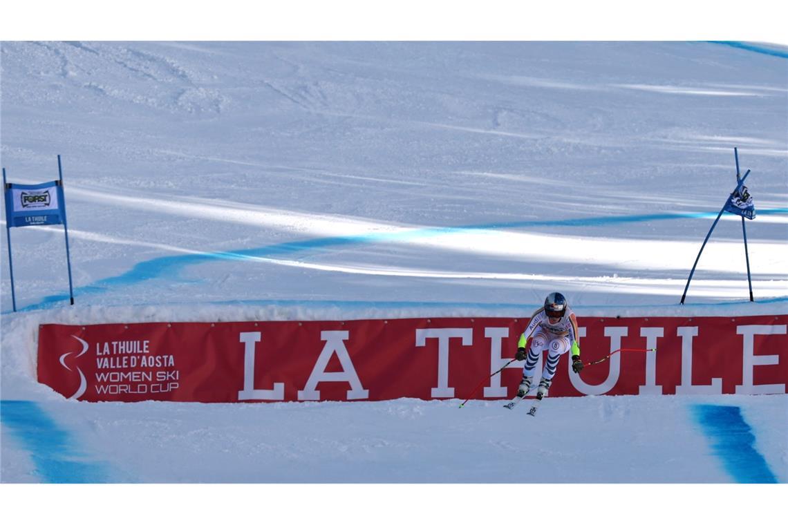 Zweiter Weltcup-Sieg: Ski-Ass Aicher jubelt in La Thuile In La Thuile fand am Donnerstag das erste von zwei Super-G-Rennen in dieser Woche statt.