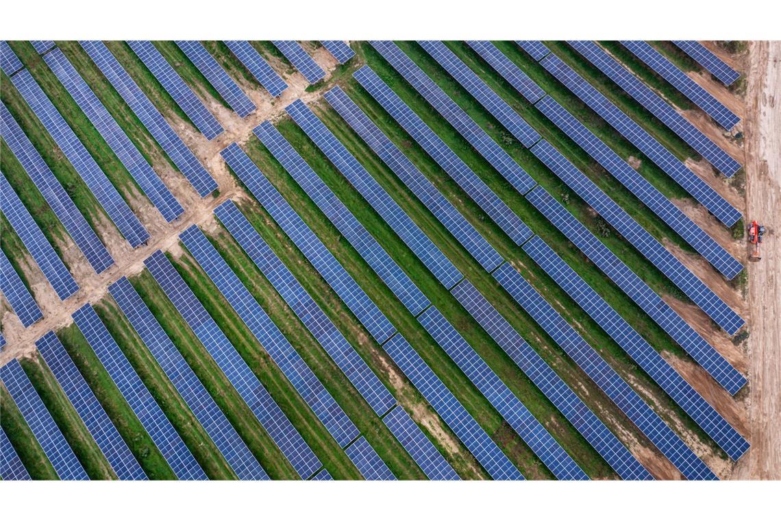 In Mecklenburg-Vorpommern hat Vattenfall 2025 einen Agri-Photovoltaik-Park in Betrieb genommen. Agri-Photovoltaik beschreibt, dass Flächen gleichzeitig für die Landwirtschaft und die Stromerzeugung genutzt werden. (Archivbild)