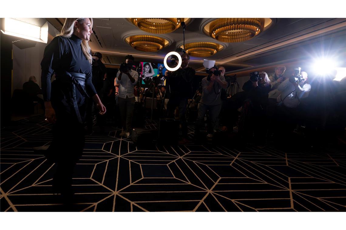 In München stellte Fischer ihre Tourneepläne vor.