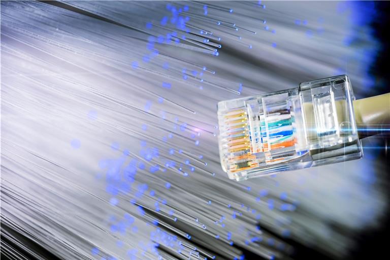 In Murrhardts Norden verfügen die Teilorte bereits über einen möglichen Internetzugang per Glasfaser. Imago/Christian Ohde