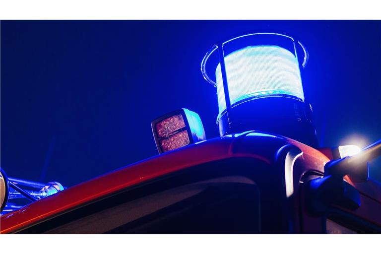 In Pforzheim ist am Samstagabend ein Blitz in ein Hausdach eingeschlagen, die Feuerwehr war vor Ort. (Symbolbild)