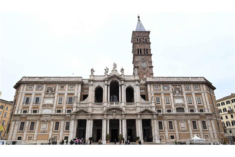In Rom ist die Heilige Pforte in Santa Maria Maggiore, äußeres Zeichen des Heiligen Jahres der katholischen Kirche, geschlossen worden (Archivfoto).